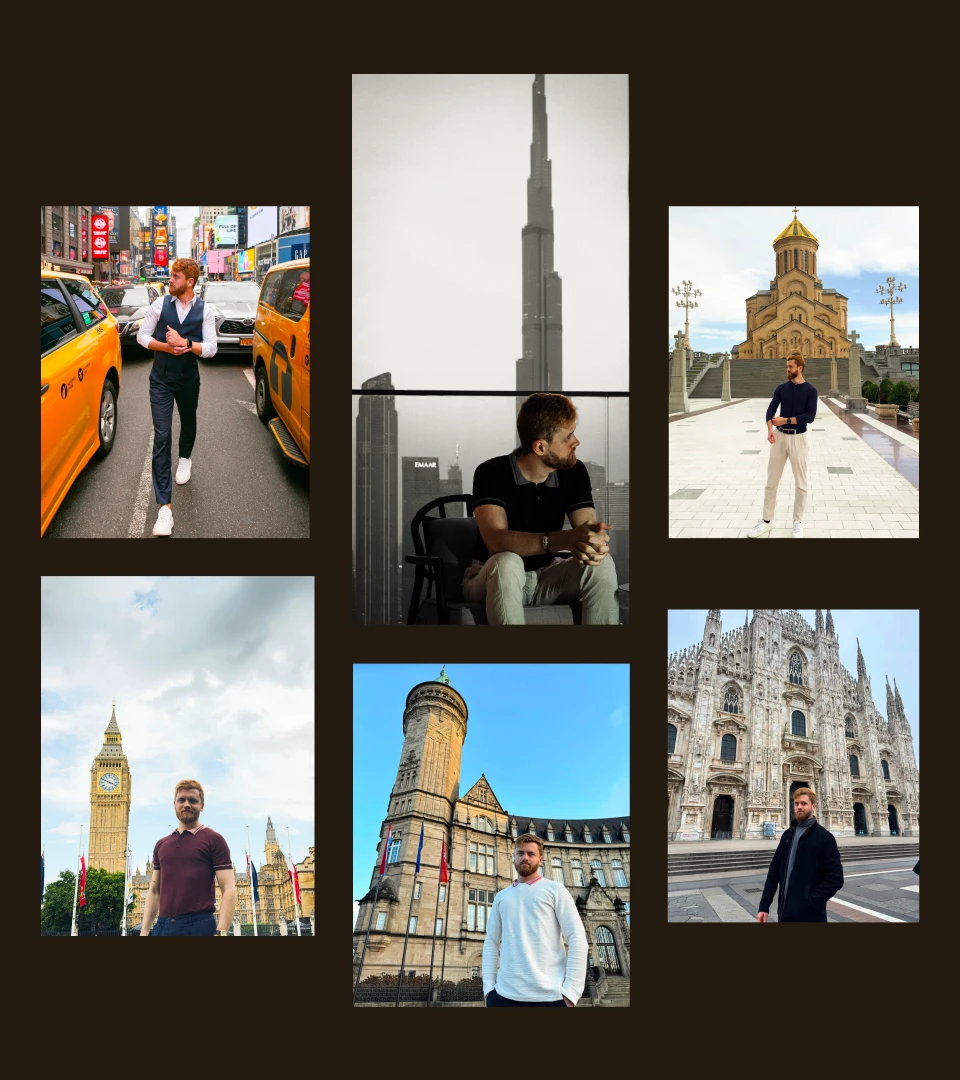 Giovane Telli travelling internationally